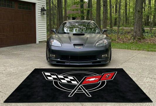 Corvette C5 Rug 60x87 Inches Garage and Home