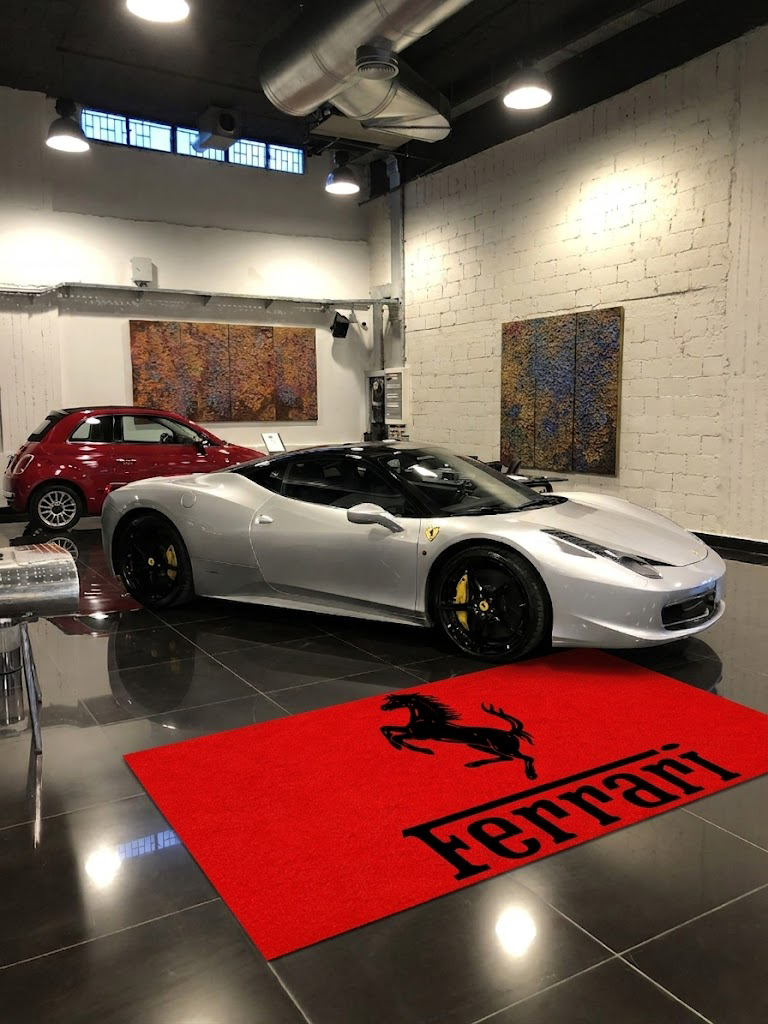 Ferrari Rug 60 x 87 Inches Garage & Home