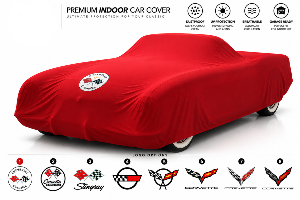 Corvette Indoor Car Cover Custom Fit C1–C8