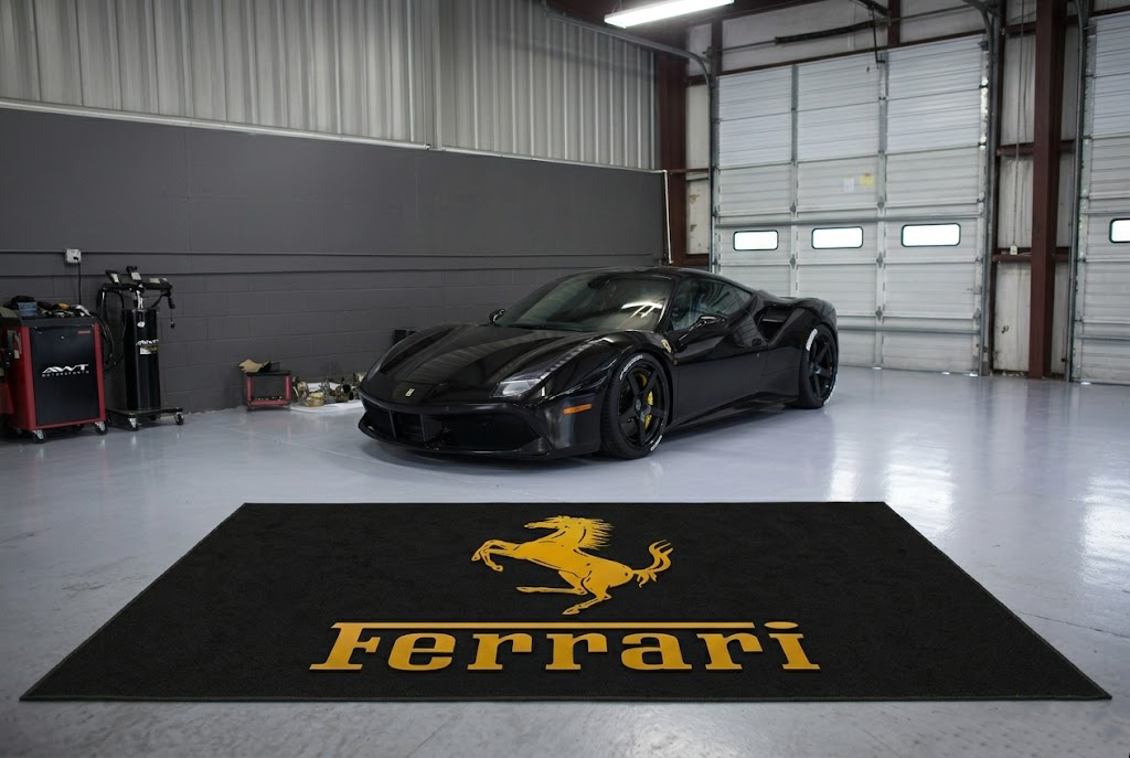 Ferrari Rug 60 x 87 Inches Garage & Home