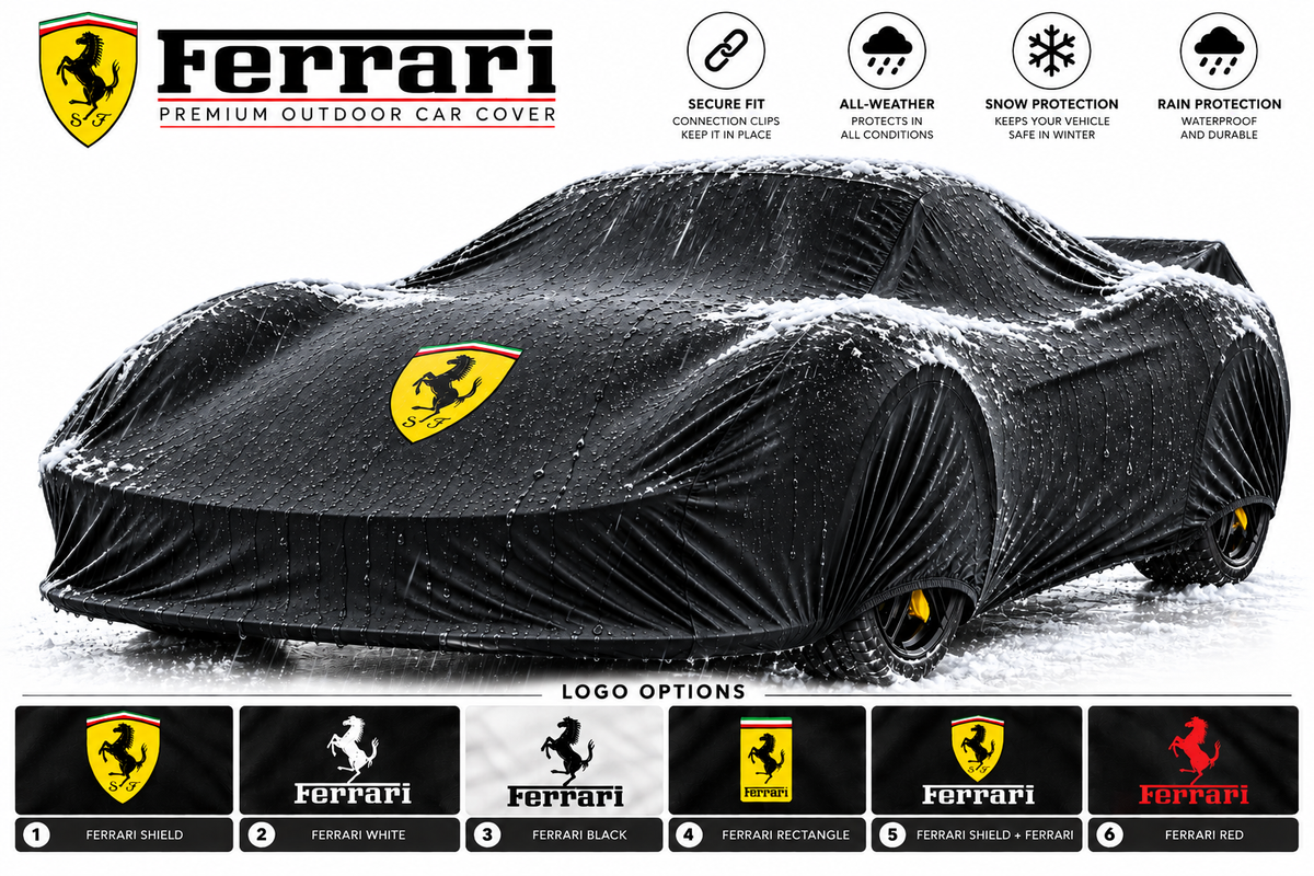 Ferrari Outdoor Car Cover Custom Fit Waterproof