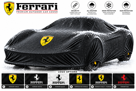 Ferrari Outdoor Car Cover Custom Fit Waterproof