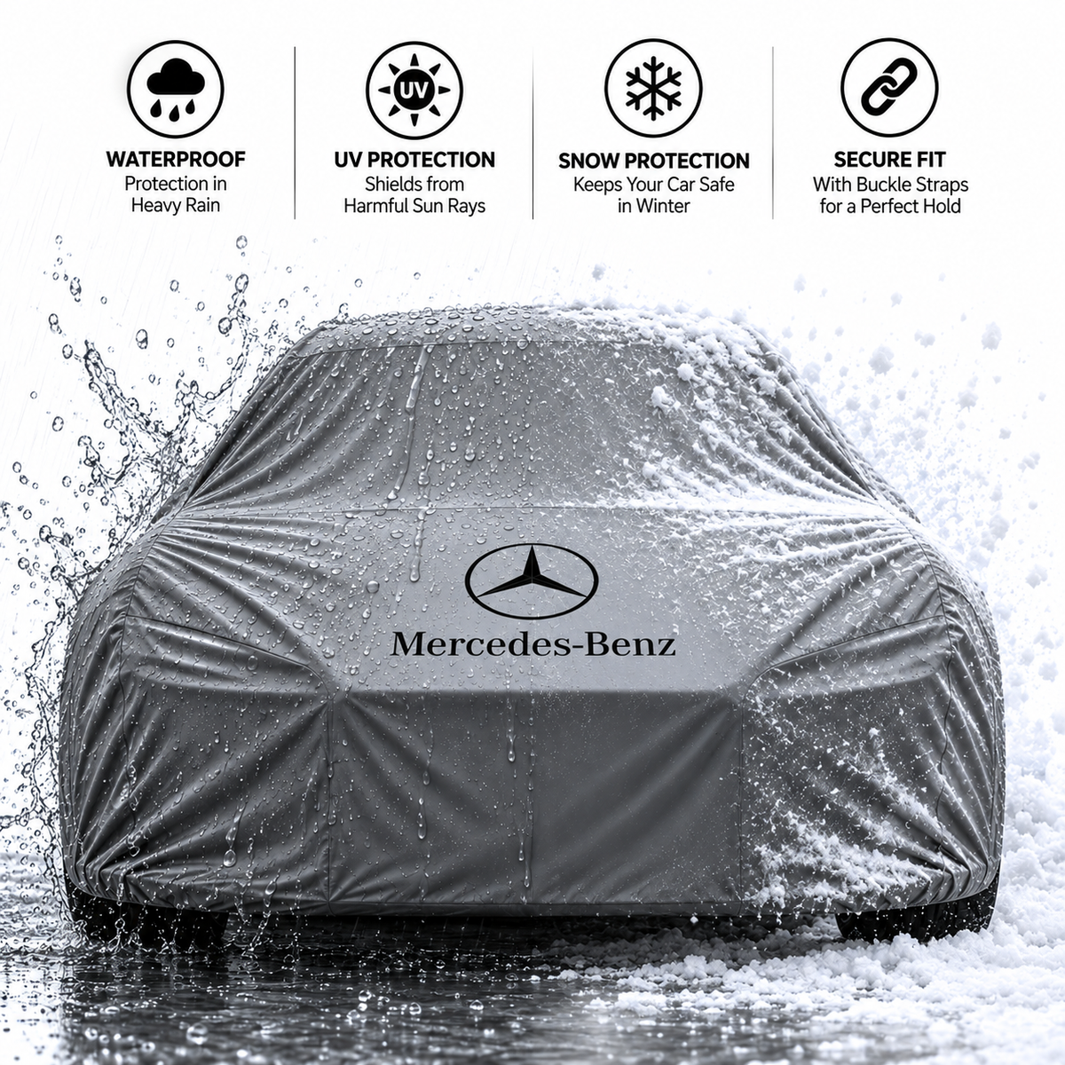 Mercedes Benz (AMG) Outdoor Car Cover — Custom Fit, Weatherproof Protection