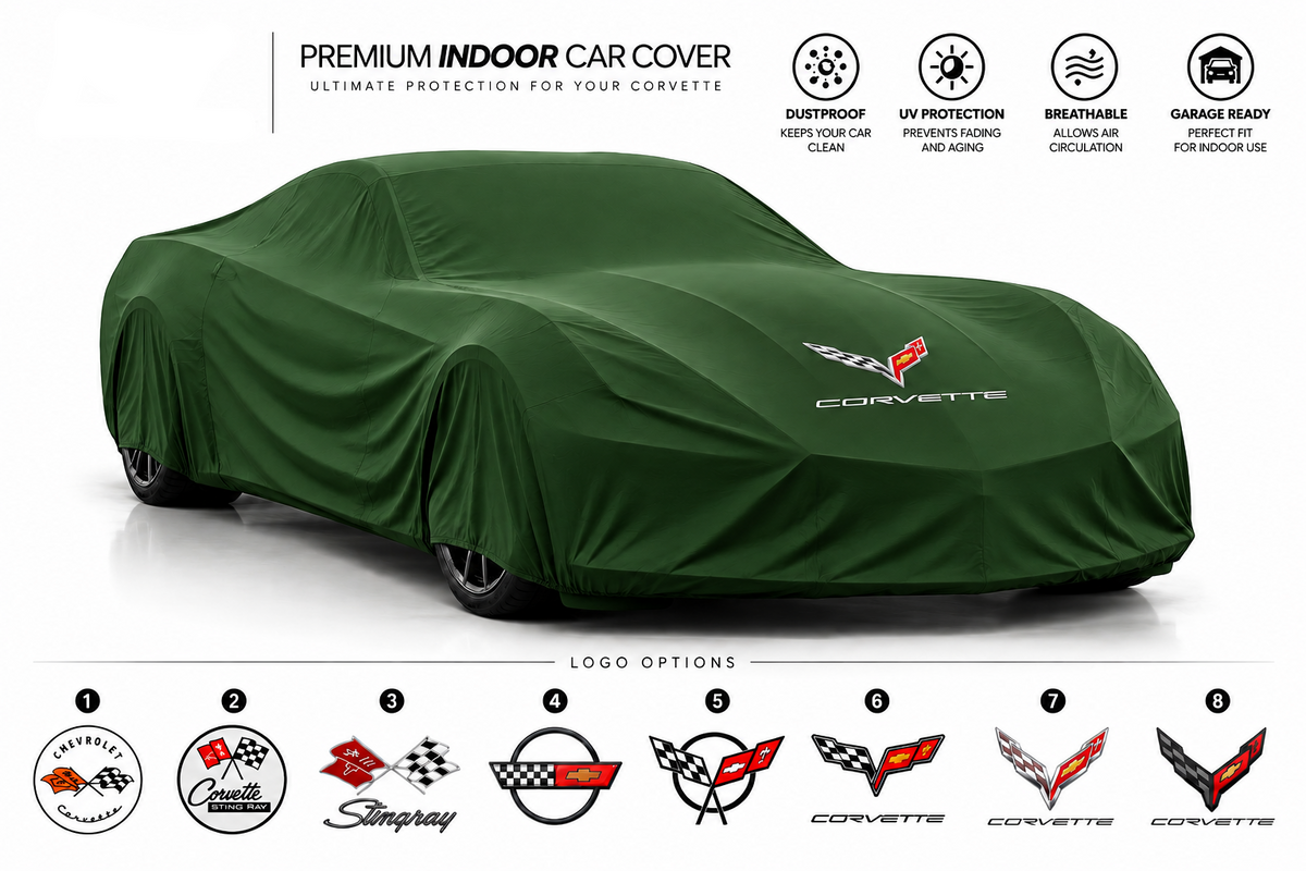 Corvette Indoor Car Cover Custom Fit C1–C8