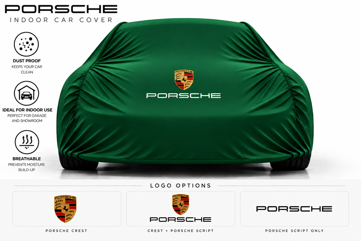 Porsche Car Cover Custom Production 1950-2027