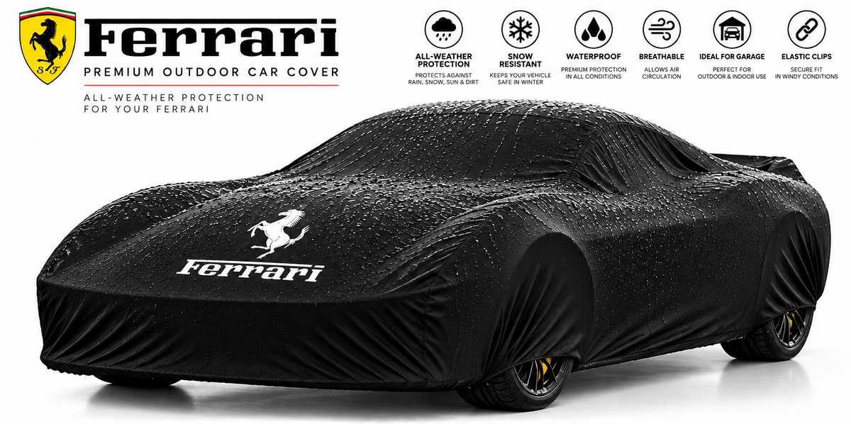 Ferrari Outdoor Car Cover Custom Fit Waterproof