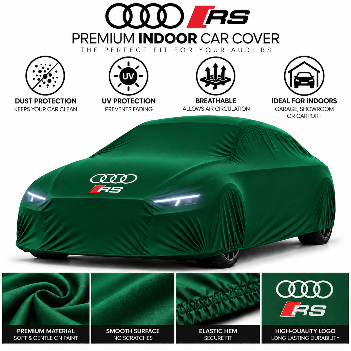 Audi RS Indoor Cover Custom Fit