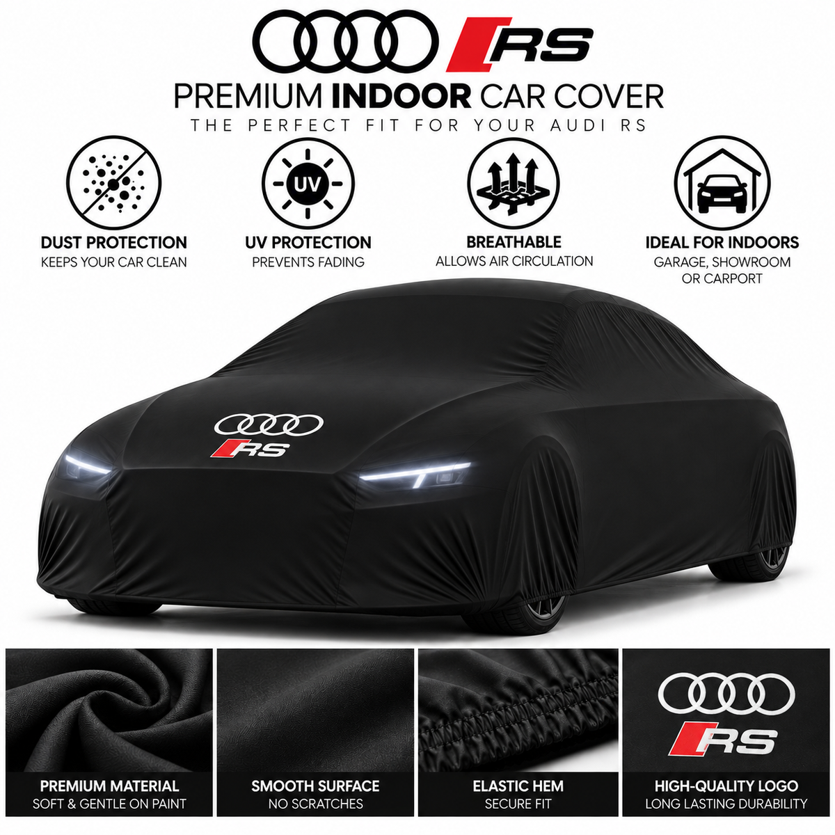 Audi RS Indoor Cover Custom Fit