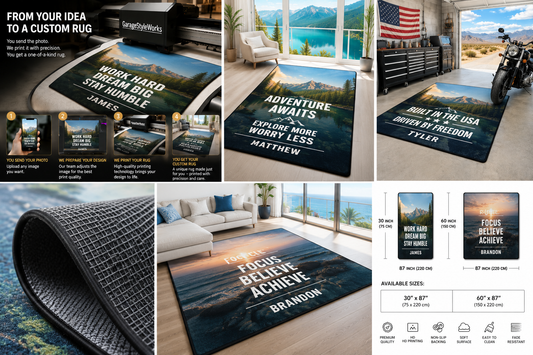 Custom Photo Rug Turn Your Idea Into a Premium Custom Rug