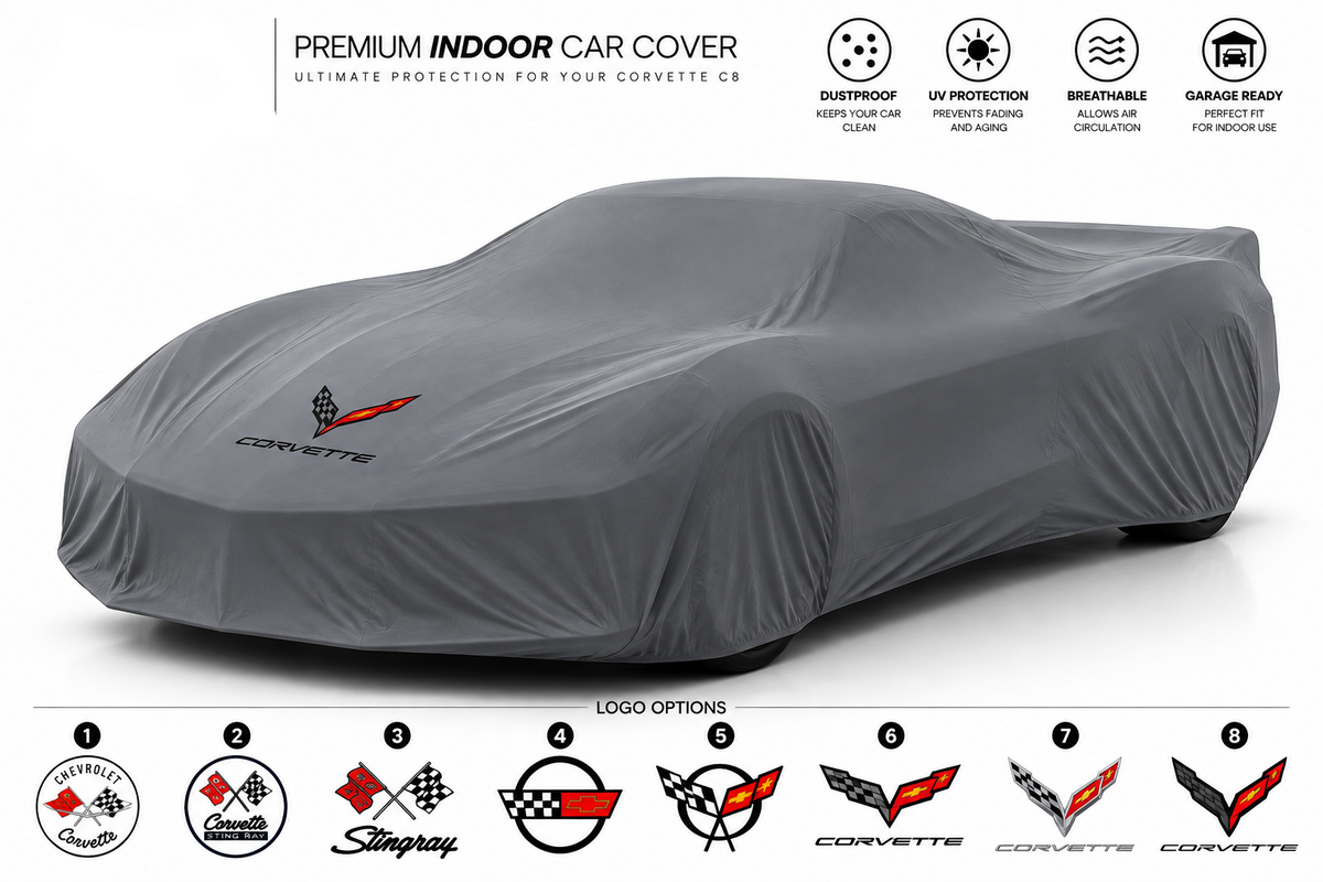 Corvette Indoor Car Cover Custom Fit C1–C8