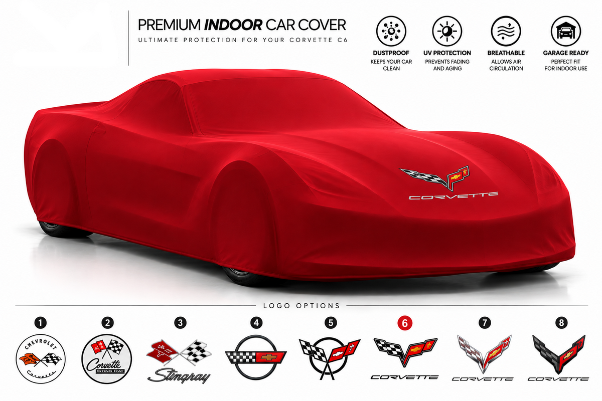 Corvette Indoor Car Cover Custom Fit C1–C8