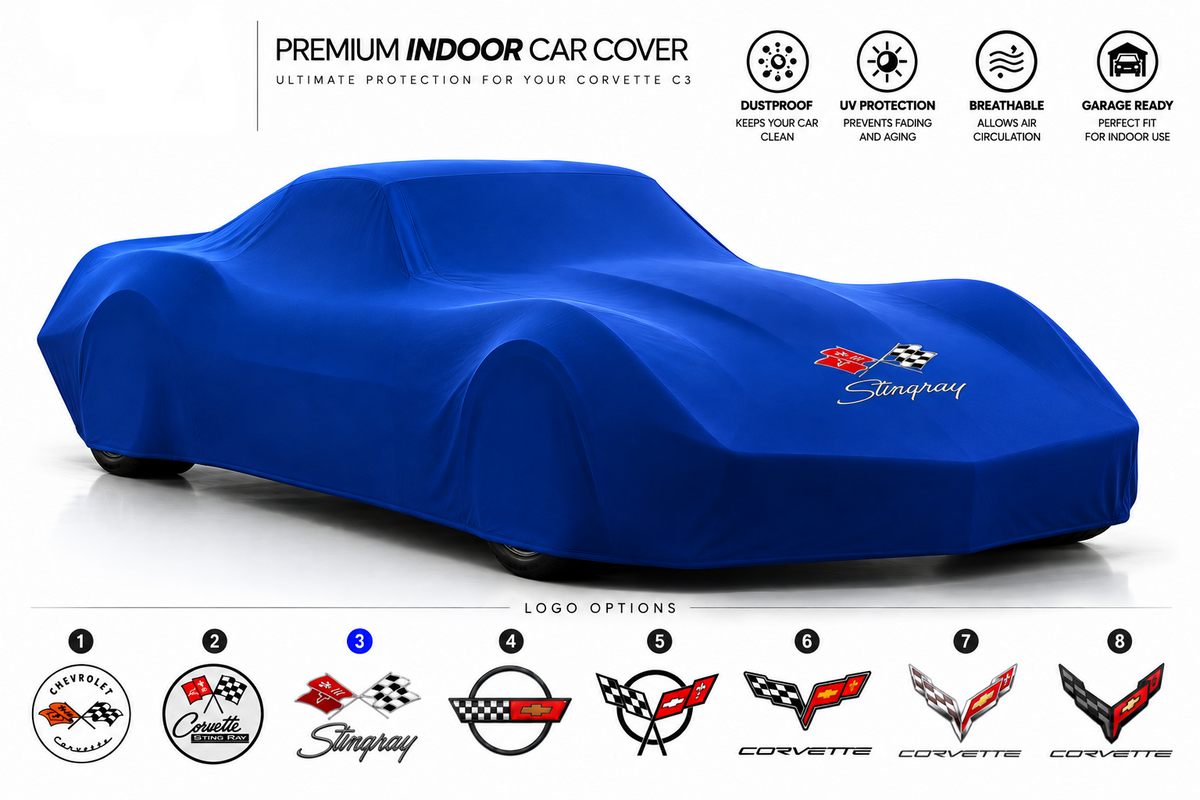 Corvette Indoor Car Cover Custom Fit C1–C8