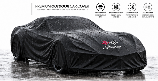 Corvette Waterproof Car Cover Custom Fit C1-C8