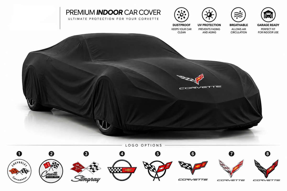 Corvette Indoor Car Cover Custom Fit C1–C8